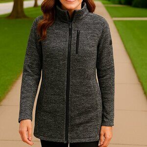 Chillax Softshell heathered charcoal Jacket Size Med